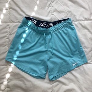 Blue Nike Dri-Fit Shorts